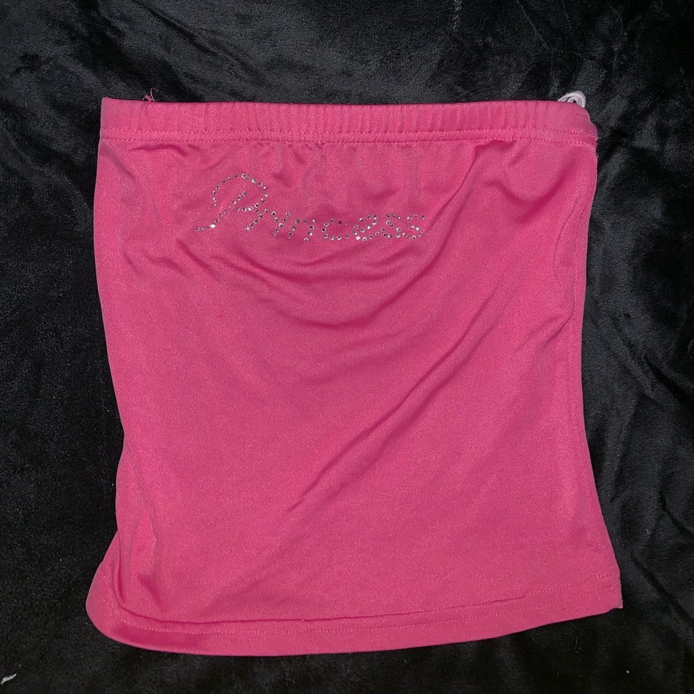 Pink Princess Tube Top